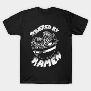 Powered by Ramen (B) T-Shirt